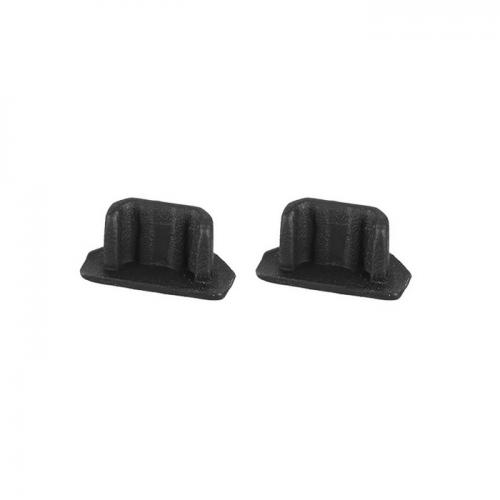 Rubber plug microUSB 02 black