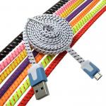 USB to Micro USB flat braid 1m
