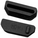Rubber plug HDMI 01 black
