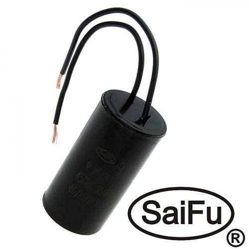 CBB60 6uF 450V WIRE (SAIFU)