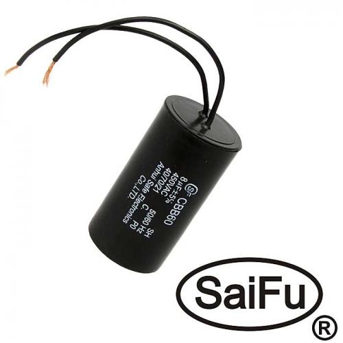 CBB60 8uF 450V WIRE (SAIFU)