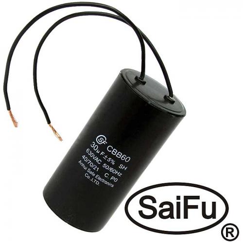 CBB60 30uF 630V WIRE (SAIFU)