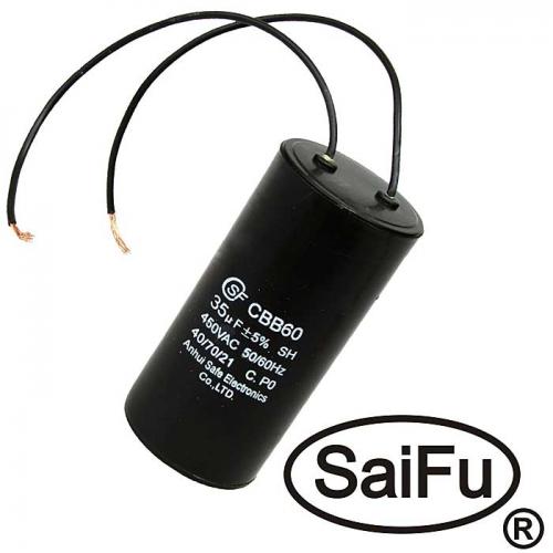 CBB60 35uF 450V WIRE (SAIFU)