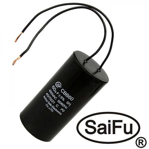 CBB60 60uF 450V WIRE (SAIFU)