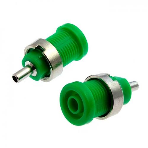 Z014 4mm panel jack GREEN