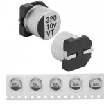 220 uF 10 V 105C 6.3*5.4 VT